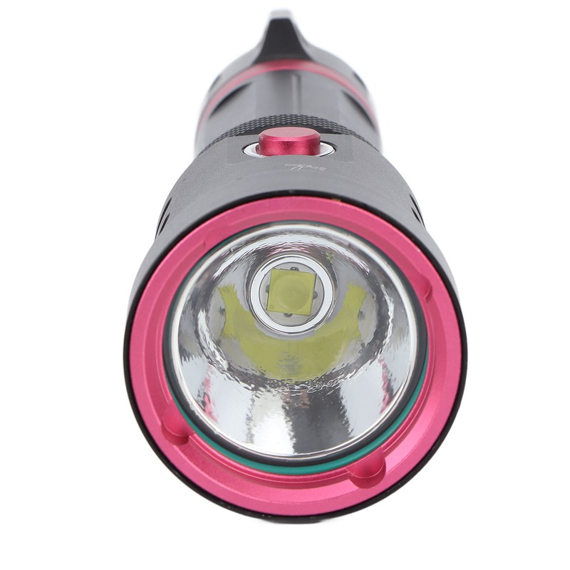 XHP70 5000lm Diving Lights Aluminum Alloy 100m IPX6 Waterproof Underwater