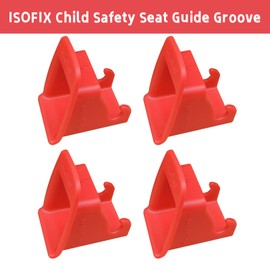 Interface Belt Latch Guide,Car Seat ISOFIX Interface Buckle Fixed Guide Groove Seat Belt Bracket Connector