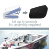 Boat Folding Seat Cover - Waterproof Marine Folding Seat Protector,