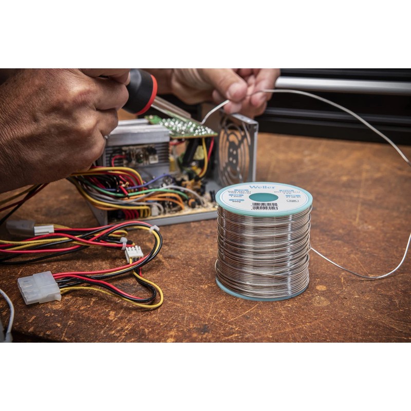 Weller WSW Solder Wire 100 Continuous Flux Core Optimized Performance