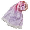 Selvan 100% Cotton Soft Gauze Stole, Pink, 1 Piece