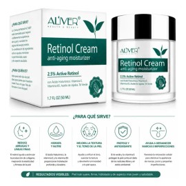 Crema Retinol 2.5% Hidratación Y Luminosidad Piel 50 Ml