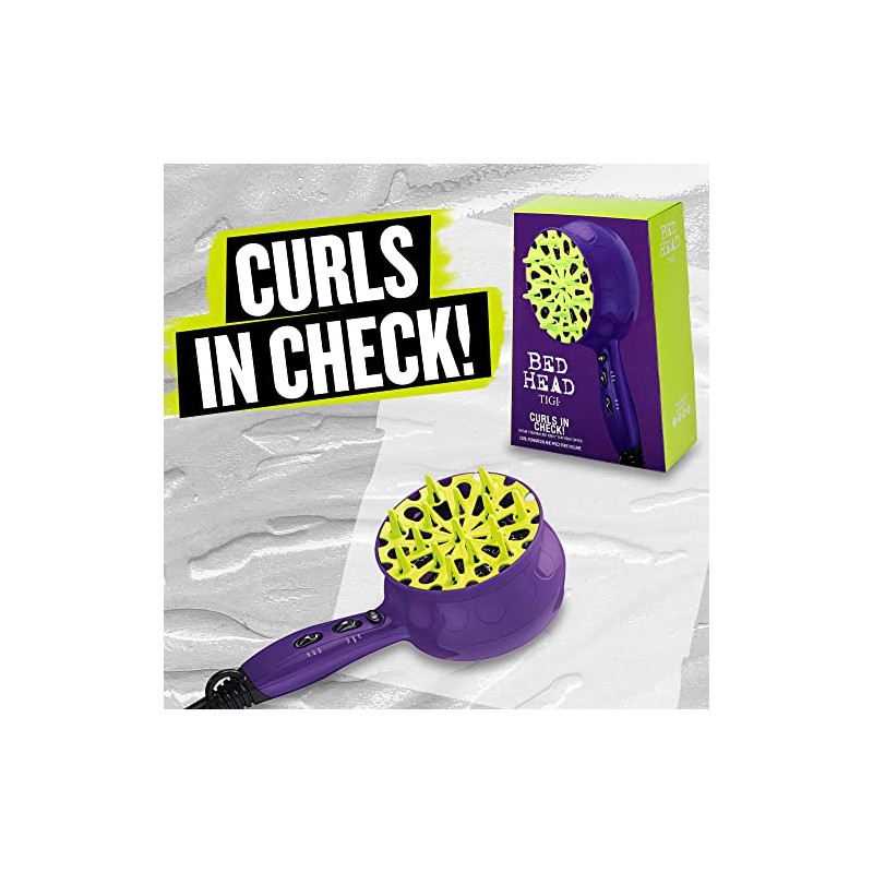Bed Head Curls in Check - Secador de pelo difusor