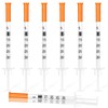 0.3ml Syringe with Cap,31 G 5/16Inch 8mm Lab Supplies for