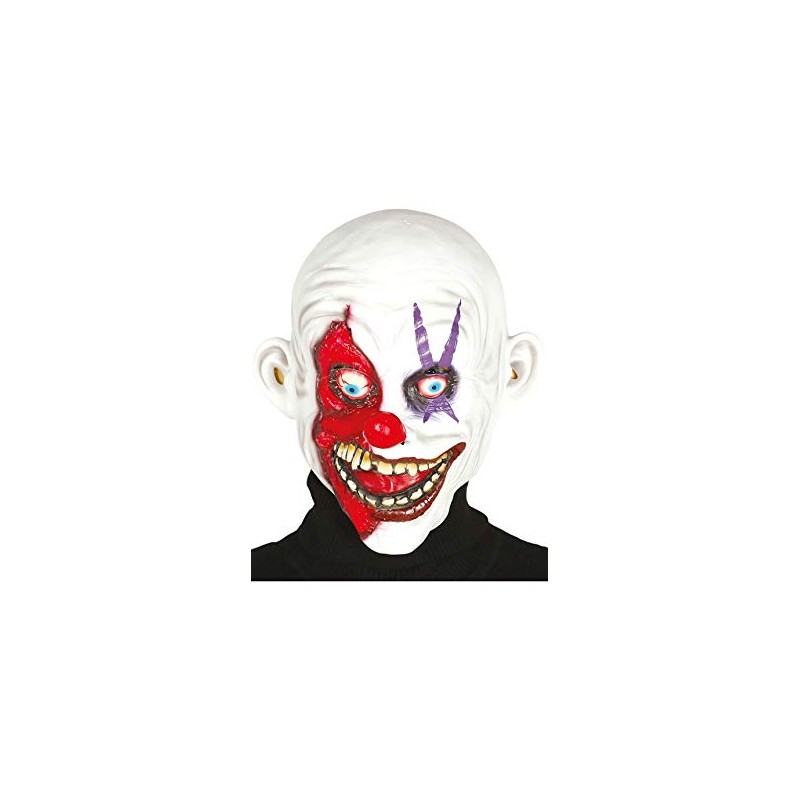 Guirca Mask Smiling Assassin, Latex, Adult Multicoloured, 2397