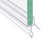 Frameless Shower Door Sweep Shower Door Bottom Seal for 1/4"