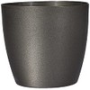 Don-Plast DA 14 MAT Aga Flowerpot, Graphite Mat, 140 x