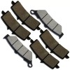 Caltric Front And Rear Brake Pads for Ducati Diavel 2011