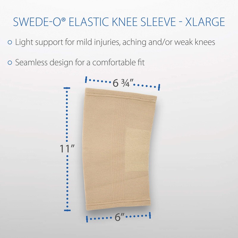 Swede-O Elastic Knee Sleeve - XLarge