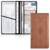 Linqin Car Registration and Insurance Card Holder, Western Bull Boho