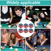 CATOR Set of 6 professional billiard chalks, billiard accessories, chalk,