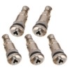 iplusmile 5pcs Tire Valve Stem Replacement Kit High-Pressure Resistant for