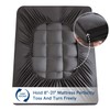 ELEMUSE King Grey Mattress Topper for Back Pain, Extra Thick