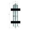 Knecht KL 478 Fuel filter