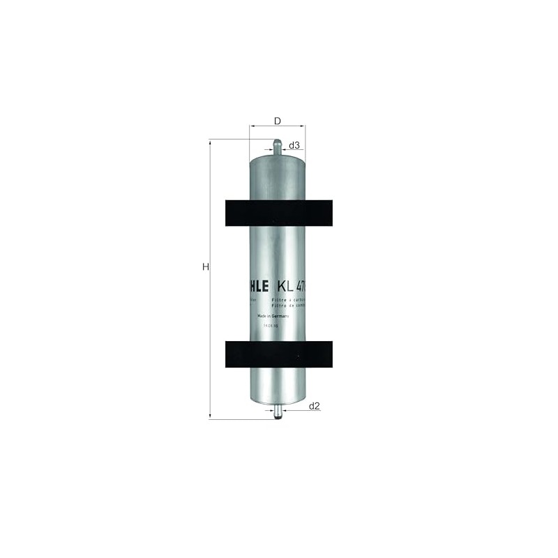 Knecht KL 478 Fuel filter
