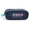 Movom Dreams Time Double Case Blue 23x9x7 cm Polyester, Blue,
