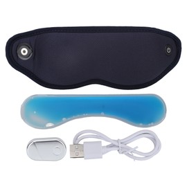 Eye Massager Heat Ice Vibration Shading Relieve Eye Fatigue Intelligent Massage Equipment For Sleeping
