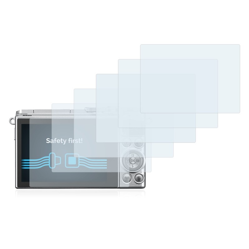 Savvies 6 Pack Screen Protector compatible with Nikon 1 J5