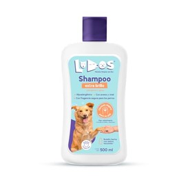 LUDOS Shampoo Extra Brillo para Perro y Gato con Extracto De Avena y Miel, 500 ml