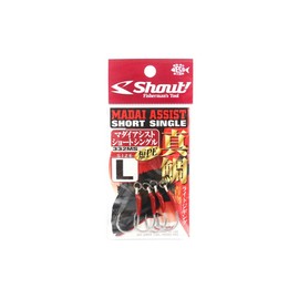 シャウト! シャウト(Shout!) ルアー 332MS マダイアシストショートシングル L