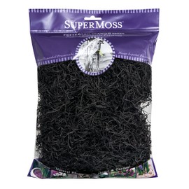 SuperMoss (26965 Spanish Moss Preserved, Black, 4oz