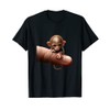 Marmoset Finger Monkey T-Shirt, black