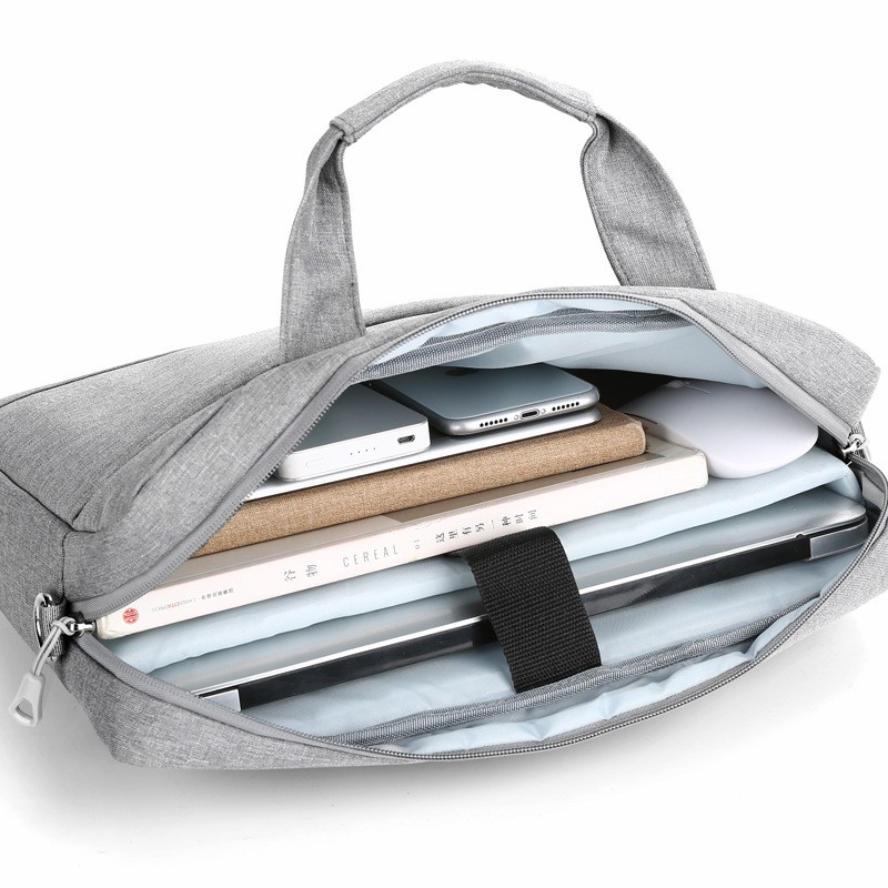 Laptop Bag Carrying Case Briefcase Waterproof Oxford Cloth Large Capacity