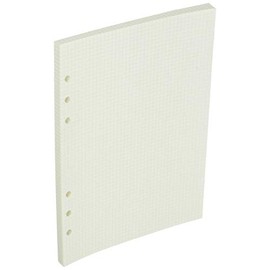 Noritsu A5-458 Binding Index Personal Organizer, Refill, Square Notes, Pack of 100, White