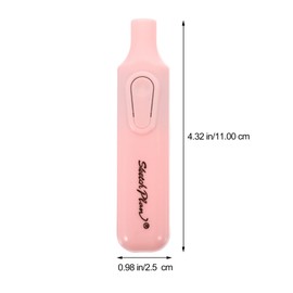 ULTNICE 1 Set Gouache Paint Mixing Lip Gloss Pigment Stirrer Blending Making DIY Crafts Epoxy Resin Mixer Machine Resin Color Pigment Student Pigment Mixer Electric Cup Handheld Plastic