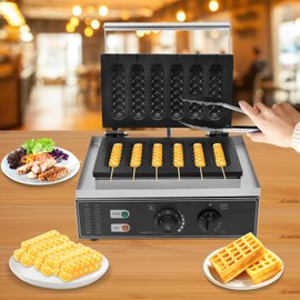 6 Hot Dog Grill Machine, Commercial Electric Hot Dog Cooker Machine, 1500W Sausage Machine Hot-dog Grill Cooker Machine