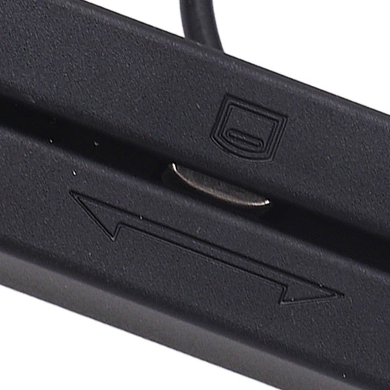 3 Track Magnetic Stripe Card Reader Bidirectional Manual USB Card