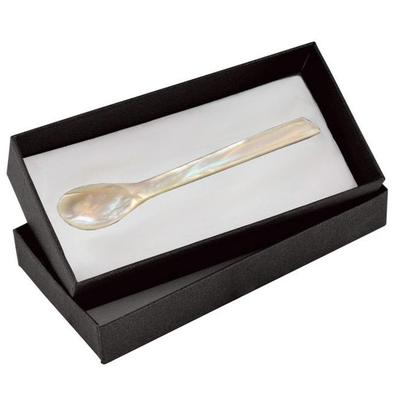 SILBERKANNE Eierlöffel Perlmutt L 12,5cm Perlmutt