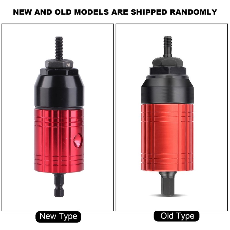 Pneumatic Rivet Gun Drill Adapter Clutch Manual Automatic Rivet Nut