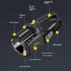 1300000 L Spotlight, Rechargeable Led Spotlight Flashlight with 350° Rotate