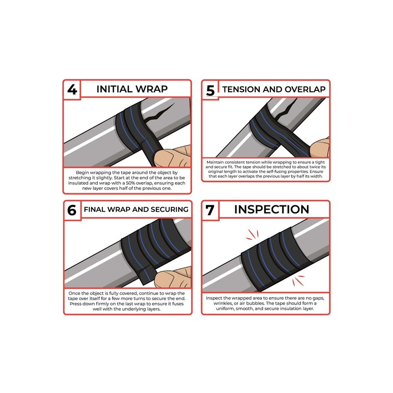 Bond It F4 Emergency Self-Fusing Silicone Tape, Repair Plumbing Pipe