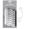 16 Giant Christmas Gutter Hooks Weatherproof Plastic for Hanging Outdoor