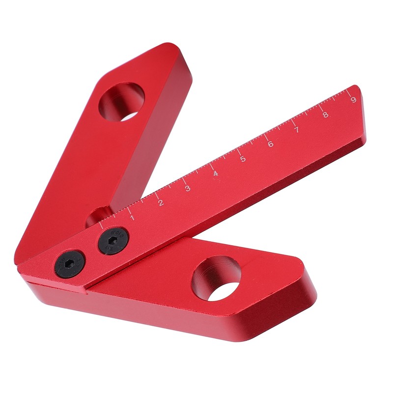 45/90 Degree Center Finder Scriber Aluminum Alloy Line Gauge Woodworking