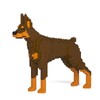 JEKCA Doberman Pinscher 01S-M02 | Dog Plastic Building Blocks |