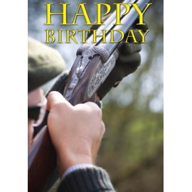 Shooting Birthday Card Side by Side