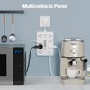 TerHavn Extension electrica Ultra Corta 0.025M y Regleta Multicontacto con