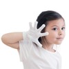 Edenswear TENCEL Kids Moisturizing Gloves with Zinc (S, Black)