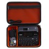 Mchoi Estuche rígido portátil para rotuladora Brother P-Touch PTD600/D610BT conectada,