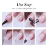 10pcs Long Lasting Nail Fiberglass Nail Extension Silk Wrap Nail