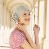 Christine Headwear Women's Zuri Turban Headband, Moonlight Grey, One Size