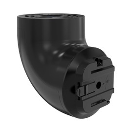 Holicfun Eave Mount for Blink Outdoor 4 Floodlight Camera and Blink Wired Floodlight Camera, 90-Degree Angle Adjustment, Black