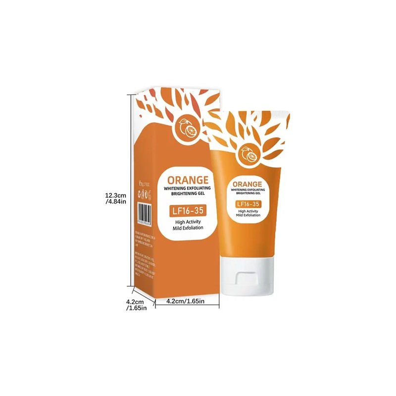 Gel Exfoliante Exfoliante De 50 G*2, Ilumina, Tensa Y