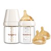 Natural Nursing Glass Baby Bottle - with Anti-Colic Vent System
