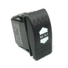 MOMENTARY RH Tilt Rocker Switch SPDT 20A 12VDC (ON) Off