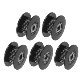 Kozelo 2GT Idler Pulley - [ 3mm Bore x 18mm Diameter ] Aluminum Timing Belt Pulley for 6mm Width Belt 3D Printers, 20 Teeth