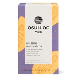 오설록 피치 블랙티 티백 Osulloc Peach Black Tea Tea Bags